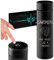 Maverton Thermobecher Kaffeebecher 450 ml - Isolierbecher personalisiert - 100% dicht - Led Temperatur Anzeige - aus Edelstahl - Geschenk für Frauen - schwarz - Diamant