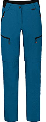 Bergson PORI Zipp-Off | Damen Wanderhose - Robust & elastisch Damen Zipp-Off Wanderhose, Normal-/Kurz-/Langgrößen, Supra Stretch 4-Wege-Stretch, reißfestes Ripstop-Gewebe, wasserabweisend, weicher Ko