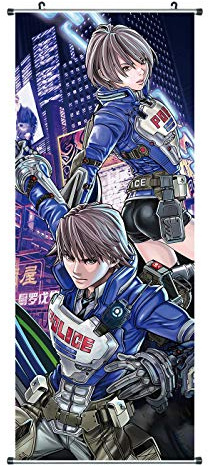 CosplayStudio Großes Astral Chain Rollbild | Kakemono aus Stoff | Poster 100x40cm