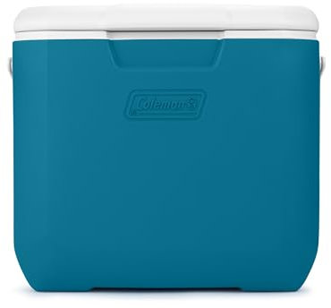 Coleman Chiller Series 30qt Isolierter, tragbarer Kühler, Harter Kühler mit Eisspeicherung und robustem Griff, ideal für Heckklappen, Picknick, Strand, Grillen und mehr