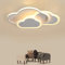 YLFXL Kinderzimmer LED Deckenlamp, Moderne Cloud Warmes Licht 3000K Deckenleuchte Mädchen/Jungen Schlafzimmer, Kinderzimmer, Wohnzimmer,Babyzimmer, 42W 3700LM
