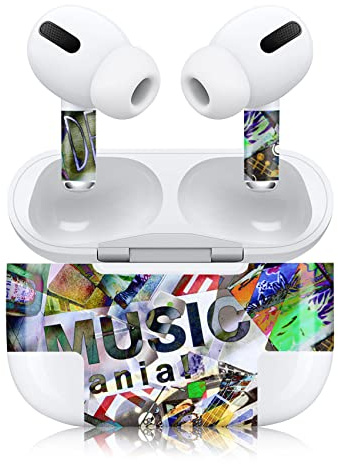 Finest Folia Aufkleber Set kompatibel mit Apple AirPod 3 kabellose Bluetooth Kopfhörer und Ladecase Vinyl Folie Skin Design Cover passgenau R189 (3. Generation, 14 Stickerbomb)