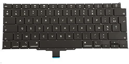 OLVINS Teclado FR francés para MacBook Air Retina 13 A2179 teclado Azerty 2020 año EMC 3302