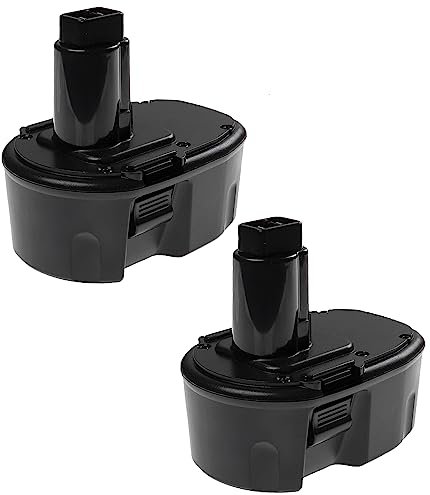 EXTENSILO 2x batteria sostituisce Dewalt DC9091, DE9038, DE9091, DE9092, DE9094, DE9502, DW9094 per attrezzi da lavoro (3300 mAh, NiMH, 14,4 V)