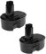 EXTENSILO 2x batteria sostituisce Dewalt DC9091, DE9038, DE9091, DE9092, DE9094, DE9502, DW9094 per attrezzi da lavoro (3300 mAh, NiMH, 14,4 V)
