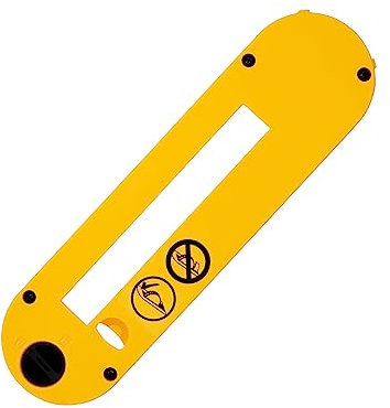 DWE7402DI Dado Kehlplatte passend für DeWalt 25,4 cm tragbare Tischsäge DWE7490 DWE7491 DWE7491RS DWE7492
