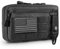 FRTKK Taktische Molle Admin Pouch Utility Laser Cut EDC-Werkzeugtasche horizontale modulare Taschen enthalten US-Flagge Patch und Schlüsselanhänger (schwarz)