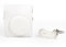 Retro Camera Case Bag White PU Leather Protective Cover Case For Fujifilm Instax Mini 40 Instant Film Camera