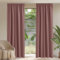 PONY DANCE Tende Oscuranti Camera da Letto Tende per Interni Moderne Decorazioni Curtains Termica per Soggiorno con Fettuccia 2 Pannelli 140x260 CM, Rosa Selvatica