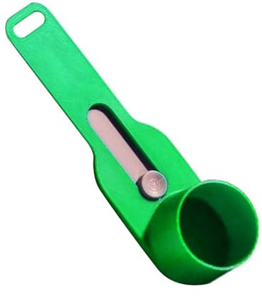 Mehrzweck-Schaufel mit integriertem Trichter, Mehrzweck-Messlöffel, Skala-Trichterschaufel, antihaftbeschichtet, einfach zu bedienen und zu reinigen, 15 x 3,5 x 3 cm, zum Backen, Supplements