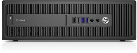 HP PC Computer ProDesk 600 G2 SFF, Windows 11 Pro, i3-6100, Ram 8GB, 256 GB SSD Business (Generalüberholt)