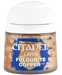 Games Workshop Citadel Layer: Fulgurite Copper (12 ml) - Peinture acrylique métallisée pour miniatures