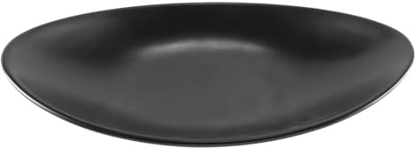 Ausi Bol à clés décoratif noir pour couloirs, plateau à clés d'entrée, pot-pourri ou plat à bagues, élégant bol à bibelots noir pour table d'entrée ou dressing