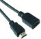 0.5m Gold Plated HDMI Extension Cable Lead Male to Female (0.5m Long)