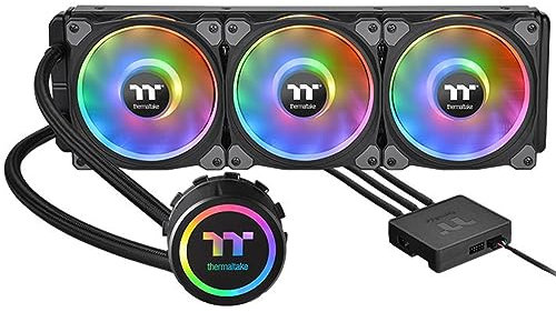 Thermaltake Floe DX RGB 360 TT Premium Edition/Wasserkühlung/All-In-One / 360mm / Softwaregesteuert/Schwarz / 3x 120mm Lüfter