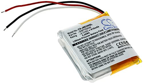 Akku kompatibel mit JBL Typ GSP753030, 3,7V, Li-Polymer