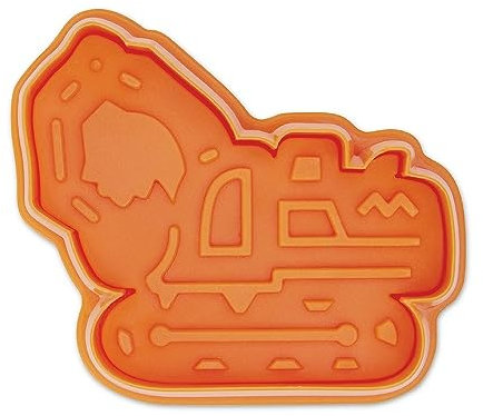 Städter 171992 Bagger Ausstecher, Kunststoff, Orange