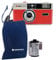 AgfaPhoto Analogue 35 mm Small Film Photo Camera Red + Black/White Pictures Film + Battery