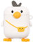 Compatible for AirPods Case 1 2 White Bag Duck，Kids Teens Girls Boys Women Protective Silicone Skin for AirPod Case Cute Duck, Funny Kawaii Fashion Cartoon 3D Cover for AirPods 1&2 with Keychain