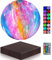 VGAzer Magnetische Levitation Mond Lampe Globus Nachtlicht Schwebende 3D Mond LED Buntes Licht für Haus Dekoration Tischlampe