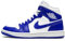 NIKE Wmns Air Jordan 1 Mid BQ6472 104 Bianco Royal, Bianco Chiaro di Luna Nero, 38 EU