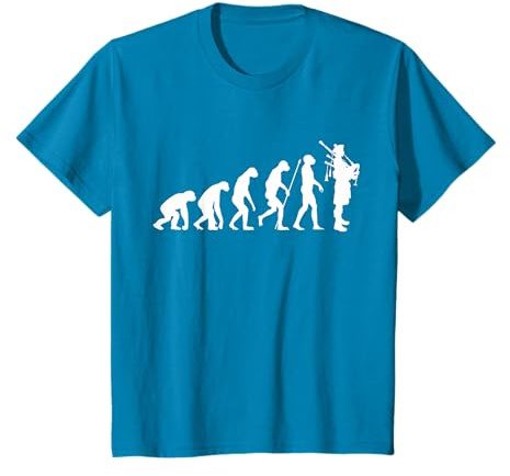 Cornemuse Evolution Cornemuse Écosse Cadeau T-Shirt