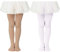 Durio Strumpfhose Mädchen Elastisch Babystrumpfhose Ballettstrumpfhose Tanzstrumpfhose Anti-Rutsch Weiß u. Farbe 6-9 Jahre (Tag Size L)