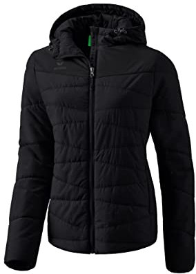 Erima Damen Basic Stepp Jacke (2062308), schwarz, 36