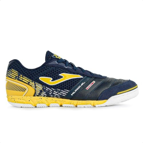 Joma, Chaussures de football en salle, Mondial 2303 Indoor MR/Am, bleu marine, 43 EU