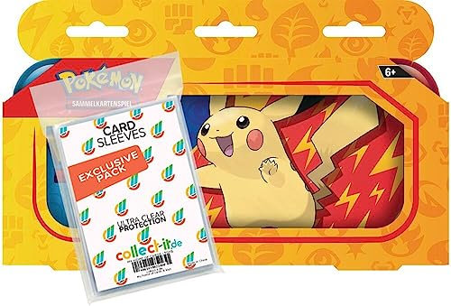 Pokemon Back to School Pencil TIN - Deutsch + 100 Exklusive Collect-it.de Hüllen