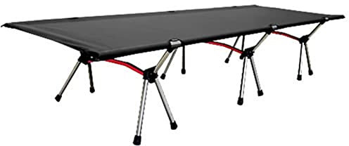 SUSOSU Feldbett Klappbar Folding Bed Ultralight Camping Cot Portable Travel Camping Bed Outdoor Single Person Sleeping Bed Hiking Single Bed (Color : 02)