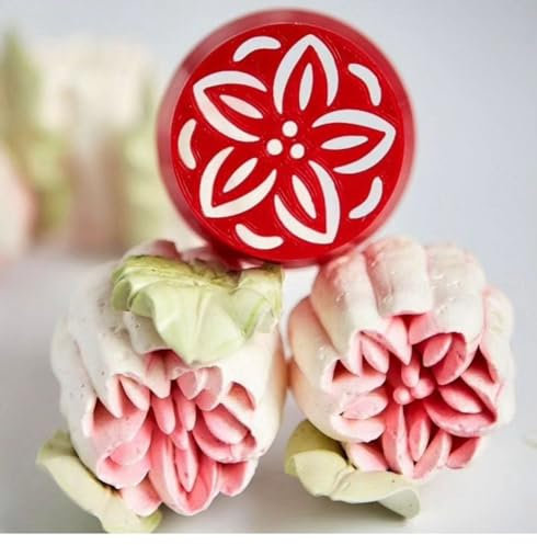 Lot de 3 douilles russes №7, tulipe pour poche à douille, XXL 5 cm de diamètre