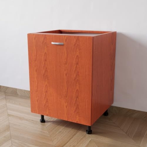 Calandrelli Base Cucina L 60 P 55,5 H 72 cm Ciliegio 1 Anta