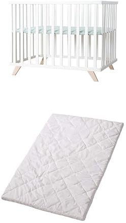 roba Bundle Laufgitter 'Lil Planet Frosty Green', 75x100 cm + Laufgittermatratze 75 x 100 cm