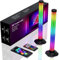 MIWATT 360° RGB Light Bars LED TV Backlight with DIY Music Sync Modes Smart Bluetooth Control, 8 Scene Modes Color Light Bar for Room Decoration, Gaming, PC, TV