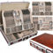 Couverts en coffret 72 pièces 12 personnes inox fourchette cuillère couteau 2231C