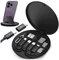 Parence.- Kit adattatore USB da 60 W - Cavo USB-C, adattatore universale (-C, Lightning, Micro USB) - Ricarica e trasferimento dati rapidi - Custodia compatta con memoria