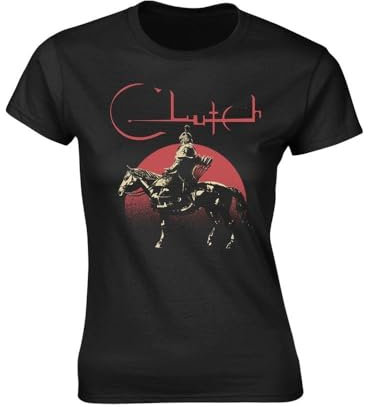 Clutch - T-Shirt für Damen (M) (Schwarz)