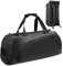 Bolsa deportiva convertible para gimnasio, mochila grande impermeable, color negro, Marrón y gris, Viajes de negocios