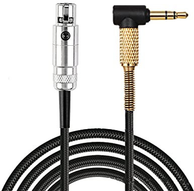 KASFDBMO Câble tressé USB pour téléphone K182 K275 K361 K371 K702 Q701 K7XX Noir