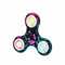 Coolden Fidget Spinner Metall Leuchtend Finger Fidget Toys für Kinder Erwachsene Hand Spinner Stainless Steel Bearing Sensory Handkreisel ADHS Anti Stress Spielzeug Fidget Toy Schwarz Bunt