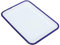 Holibanna Plato cuadrado de porcelana blanca esmalte Bandeja para hornear esmaltada largo decorativo bandejas retro bandeja de fruta decoración de la bandeja horneado bandeja de cena blanco