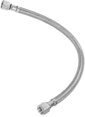 Gatuida Tuyau Pneumatique Acier Inoxydable pour Compresseur Air Flexible Connexion Stable sans Accessoire Robuste pour Outils Pneumatiques Équipements Air