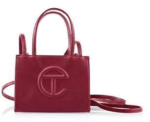 TELFAR Small Shopping Bag, Oxblood, S