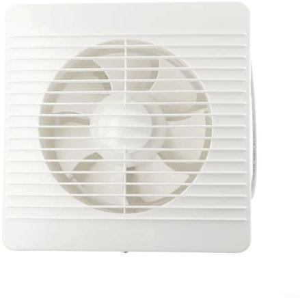 Fauhapyway Bathroom Extractor Fan Wall Mounted Ventilation 6-8Inch Air Vent For Kitchen Toilet With Anti Design Extractor Fan(8inch)