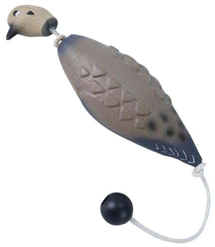 Trrymbbe Bird Launcher Dog Training, Pu Dove Hund Stoßfänger Bite Resistant Training Toys Fun Haustier Interaktives Spielzeug Jagd Retriever Accessoires für Jagdtraining Vogelstillstand