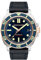 Spinnaker Herren 42mm Hull Diver Automatik Officer Blue 3-Zeiger-Uhr mit Echtlederarmband SP-5088-05