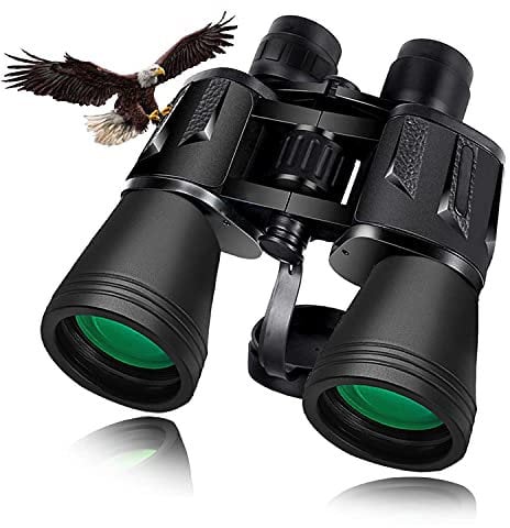 Fernglas für Erwachsene, 20x50 Kompaktes BAK4 Fernglas HD Wasserdichtes Faltbares Fernglas Klein für Vogelbeobachtung, Wandern, Jagd, Sportspiele, Konzerte