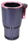 Enfriador de Taza de Coche púrpura Oscuro 36W Taza de refrigeración de Coche Pantalla de Temperatura en Tiempo Real para Agua Mineral embotellada para Beber Botellas de Leche