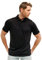 100% Merino Poloshirt Herren - Outdoor Atmungsaktiv Merino Shirt Herren Kurzarm (Medium, Black Polo)